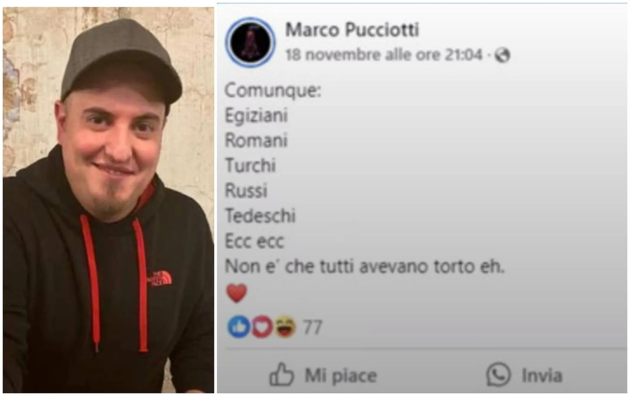 Marco Pucciotti: L'Imprenditore del Food Sotto Accusa per Post Antisemita!