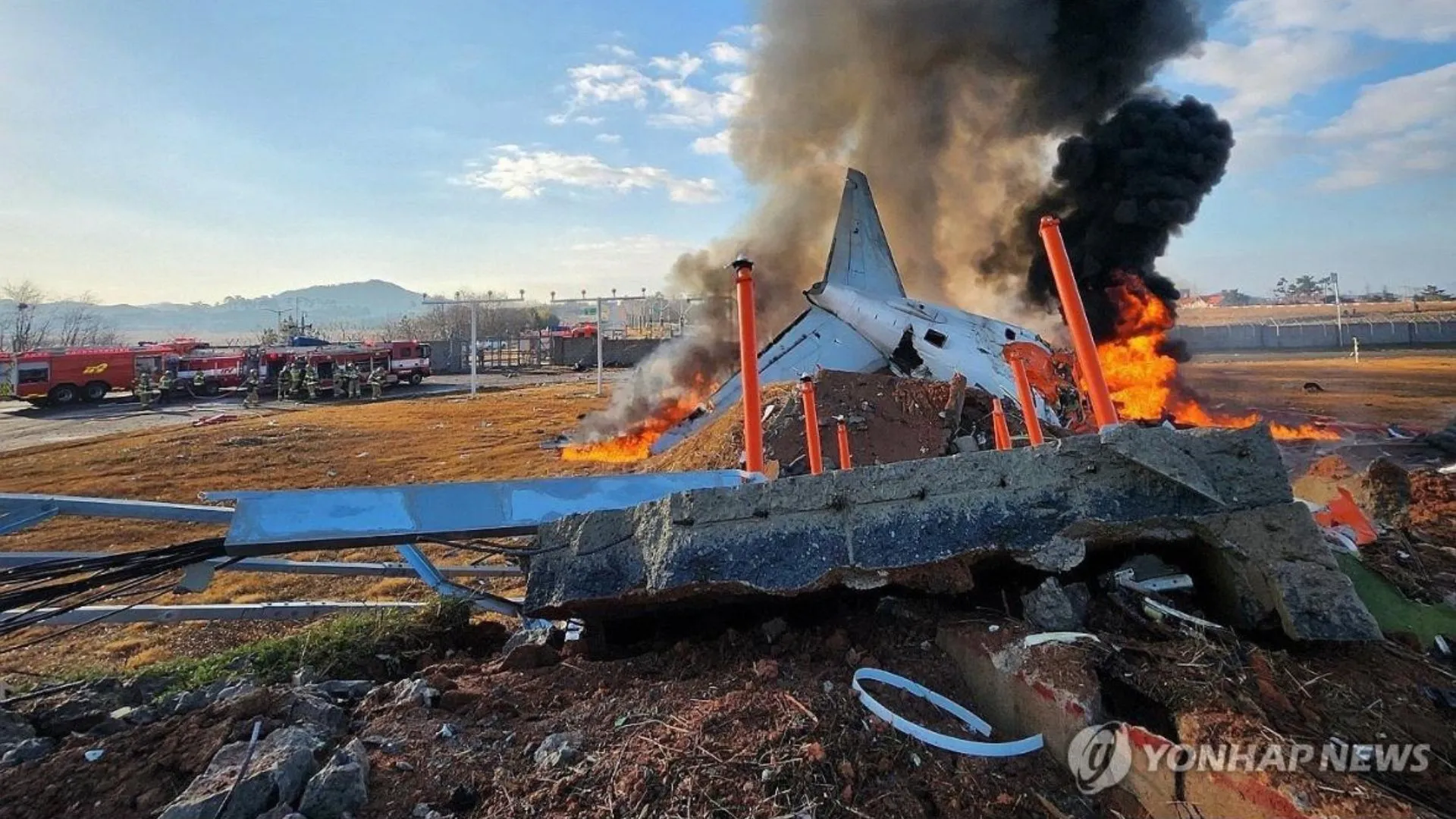 Corea del Sud, aereo in fiamme: il disastro che ha sconvolto il paese