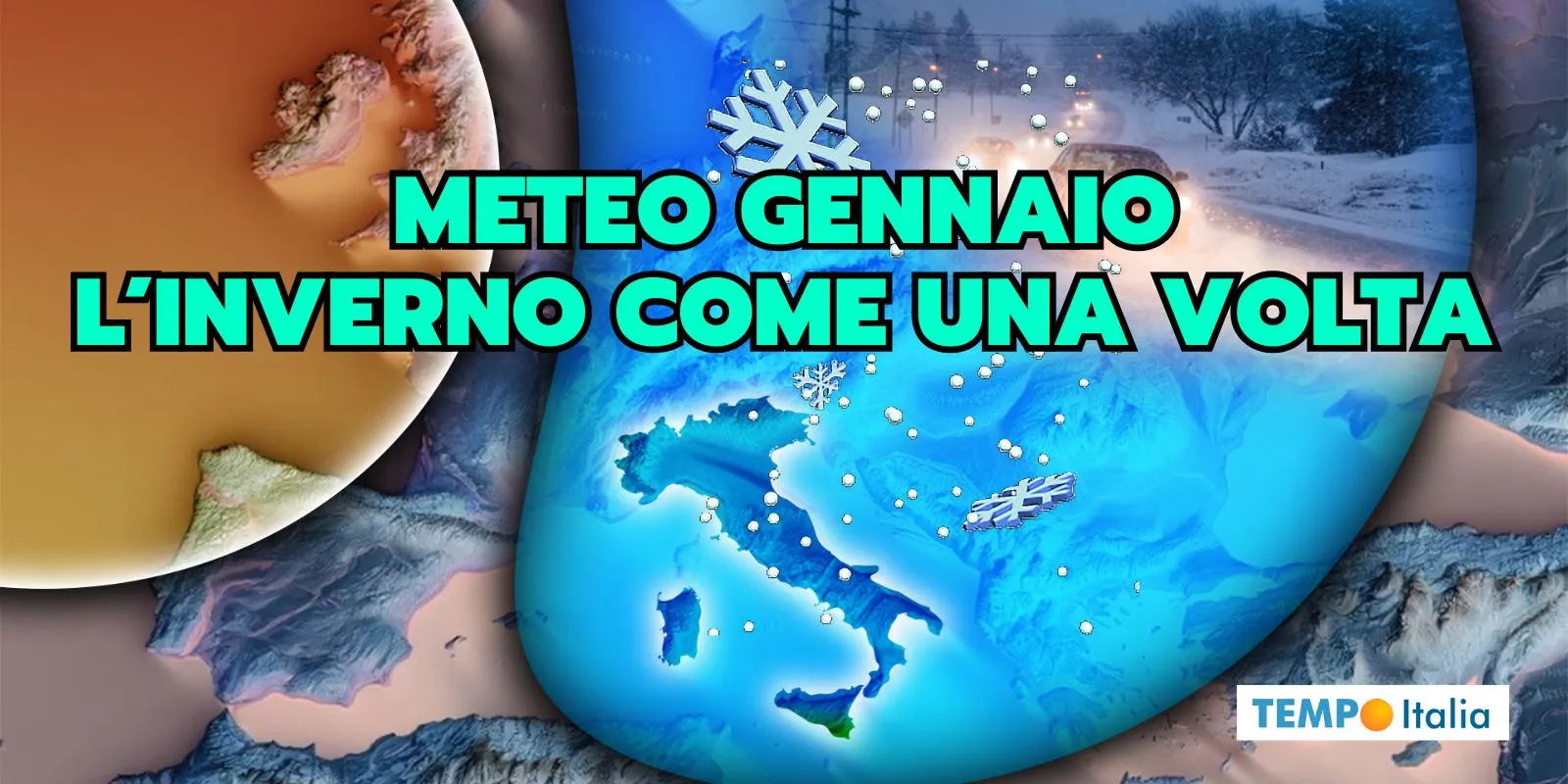 Gennaio 2025: Neve e Gelo, L'Inverno Colpisce l'Italia!