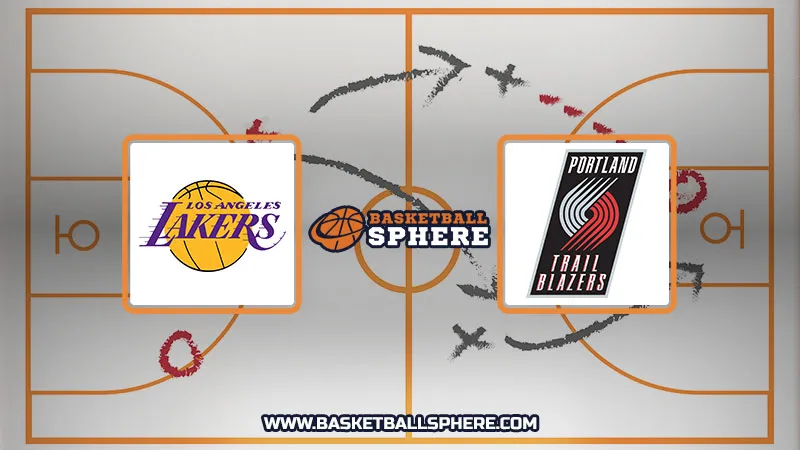 Shock e Sorpresa: I Lakers Affrontano i Trail Blazers Senza LeBron!