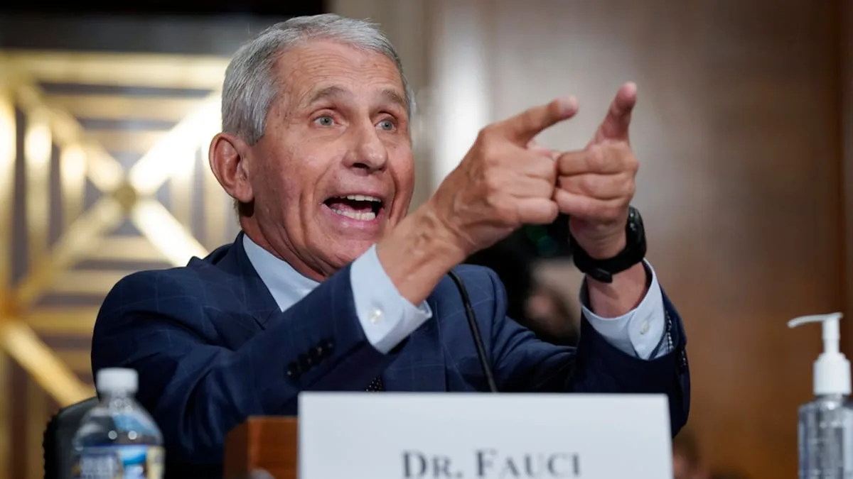 Fauci: La Verità Nascosta che Tutti Dovrebbero Conoscere!