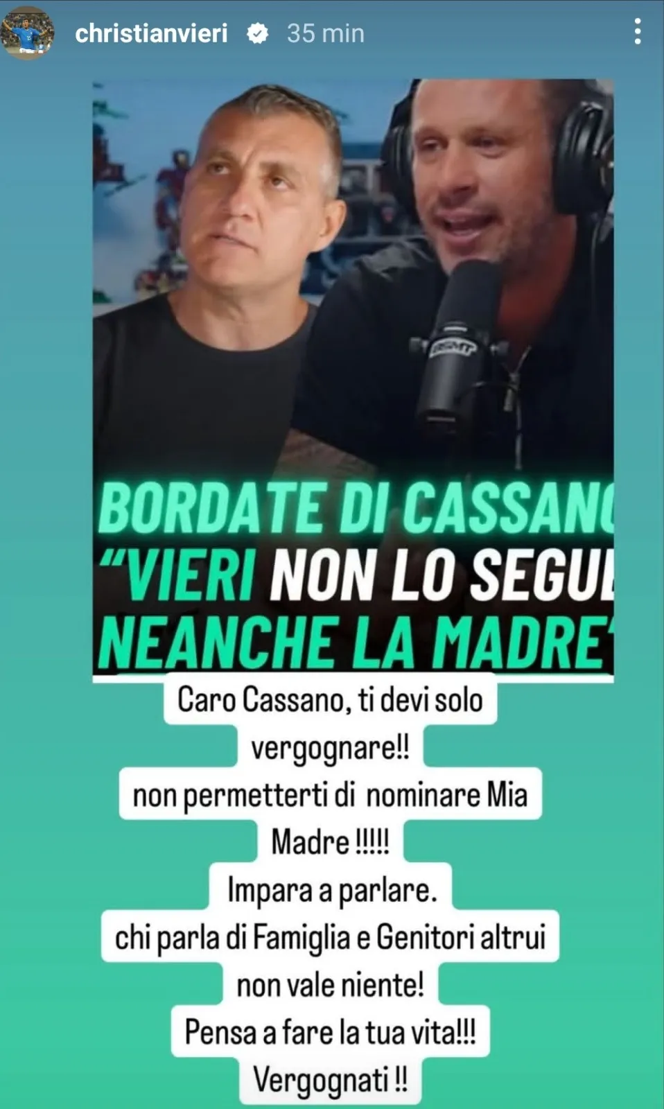 Vieri e Cassano: La Verità Sconvolgente che Nessuno Si Aspettava!