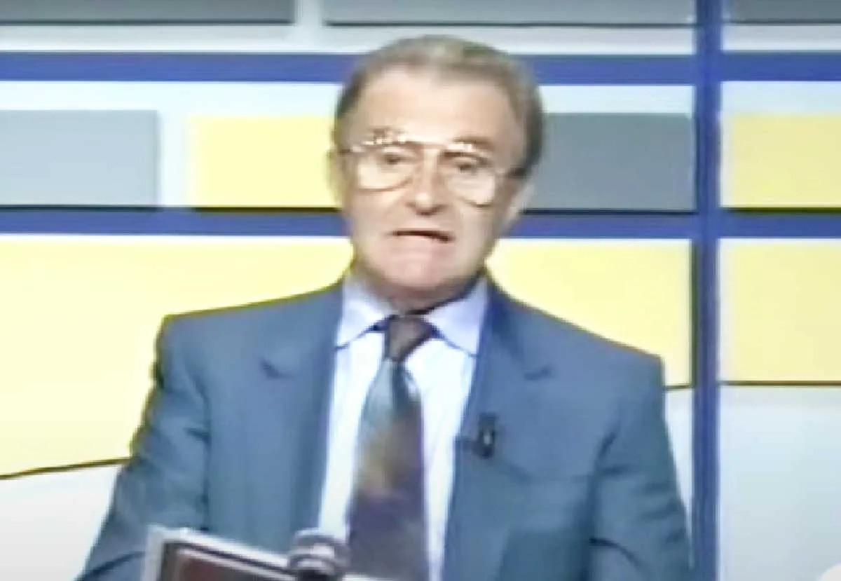 Addio a Gianni Vasino: il volto indimenticabile di '90° Minuto' ci lascia a 88 anni